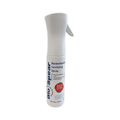 BioSpear 32oz Bacteriostatic Sanitizing Spray 1 Case (12 ea.)