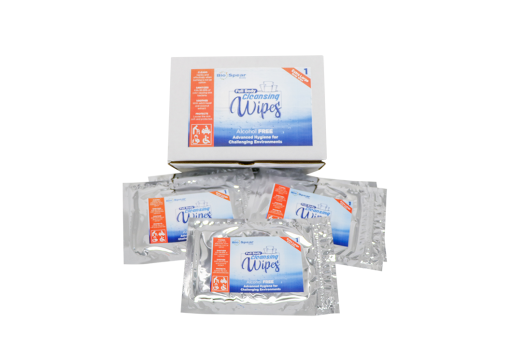 BioSpear Full-Body Cleansing Wipes 50ct pkg - 1 Case (12 ea.)